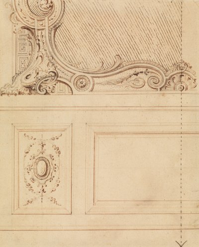 Design for the Lower Portion of a Wall Panel by Gilles Marie Oppenord